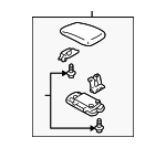 BJ0J64450B05 - Body: Lid Assembly for Mazda: Protege, Protege5 Image