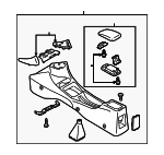 B30D64420B65 - : Console Assembly for Mazda: Protege, Protege5 Image