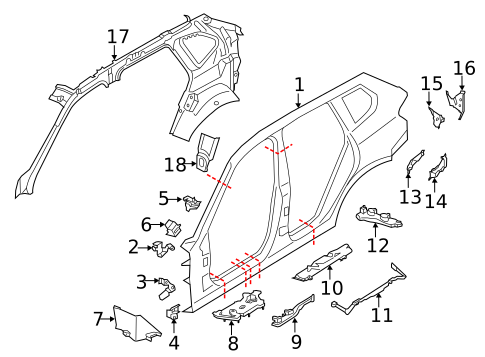 Uniside for 2013 BMW X1 #0