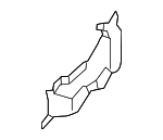 41212990270 - Body: Uniside Assembly Baffle for BMW: X1 Image