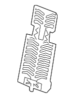 82124TVAL21 - Body: Seat Back Heater for Honda: Accord Image