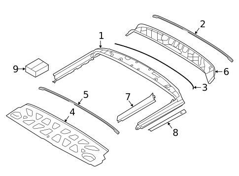 Stowage Compartment for 2020 Mini Cooper #0