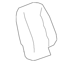 84351451 - : Part# 84351451 Seat Back Cover for GMC: Terrain Image