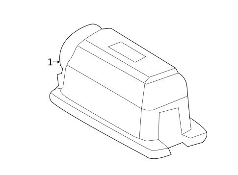 License Lamps for 2023 Ford Explorer #0