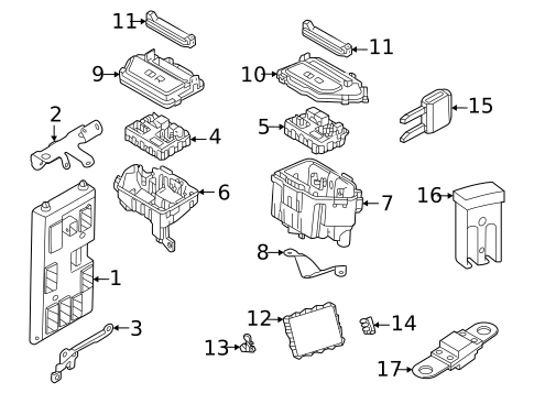 Fuse & Relay for 2022 Land Rover Range Rover #3