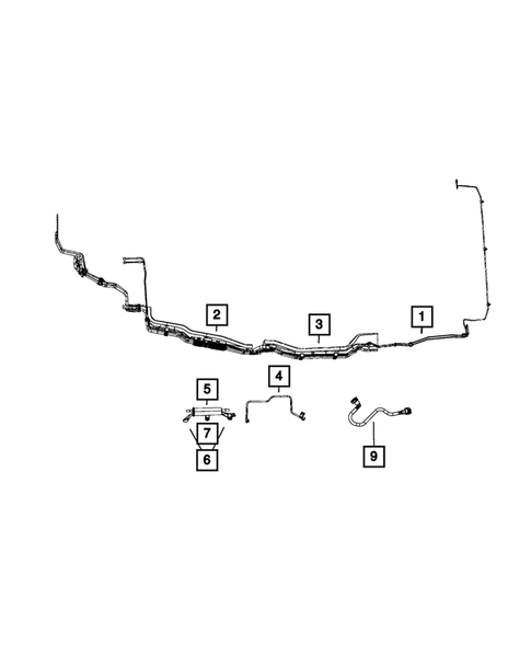 Fuel Lines for 2019 Chrysler Pacifica #0