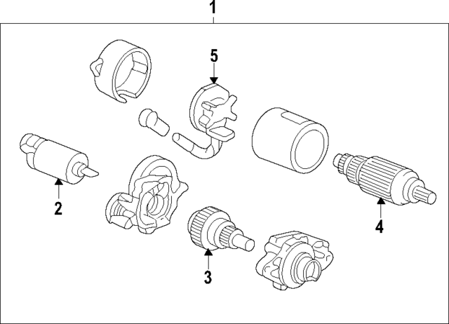 31210RDBA01 - : Starter Solenoid for Acura Image
