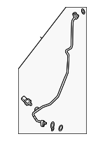924406RA3A - : Liquid Line for Nissan: Rogue Image