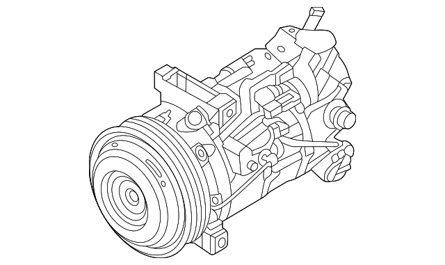 Compressor Assembly - Nissan (92600-6RA0A)