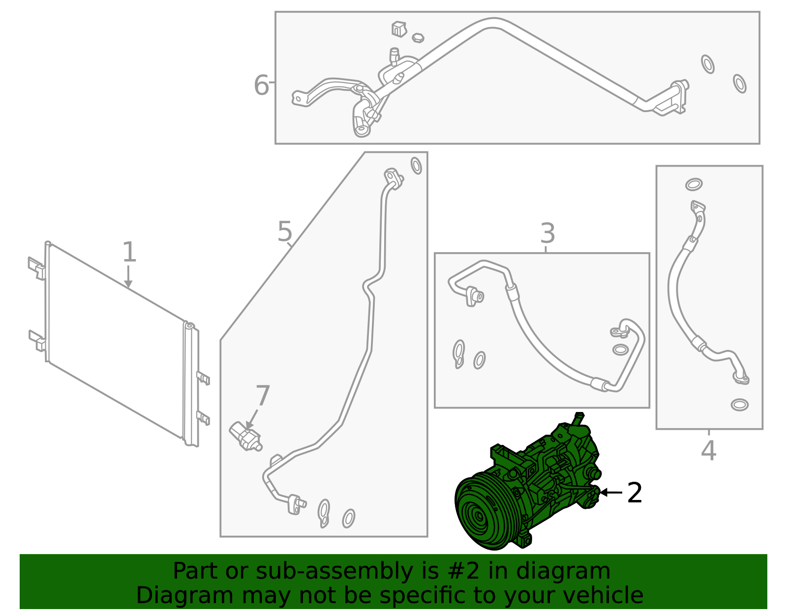 Compressor Assembly - Nissan (92600-6RA0A)