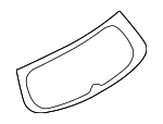5805A361 - : Lift Gate Glass for Mitsubishi: Outlander Sport Image