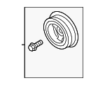 CM5Z6312A - Engine: Pulley for Ford Image