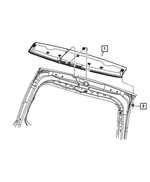 1SF62KBUAE - Exterior Ornamentation: Liftgate Spoiler for Mopar Image