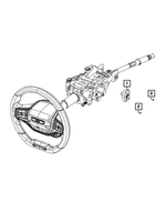 68414987AE - Electrical: Steering Column Module for Mopar Image