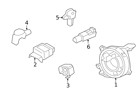 Sensors for 2017 Ford Focus #1