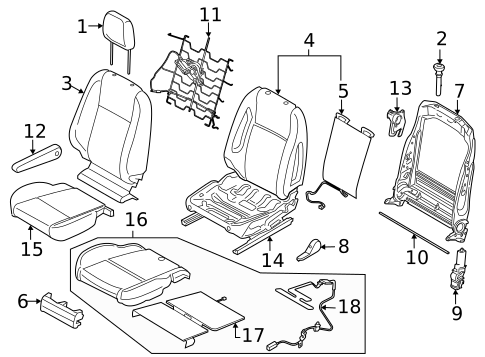 Power Seats for 2019 Ford Transit-150 #1