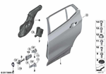 51227476204 - : Right Rear Door Brake Gasket for BMW Image