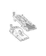68495638AC - Electrical: Forward Facing Camera for Dodge: Durango Image