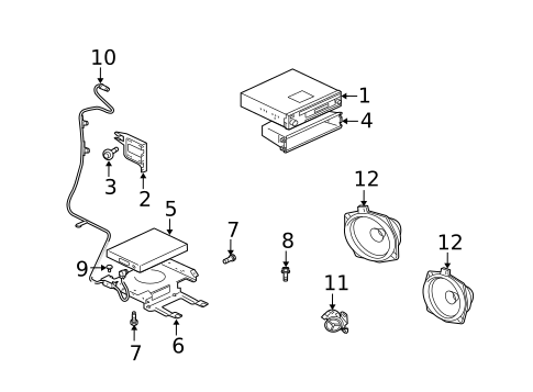 Sound System for 2004 Mitsubishi Outlander #0