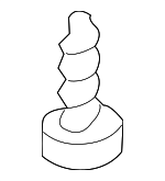 N10595002 - Body: Sun Visor Screw for Audi Image