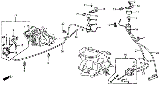 A/C Solenoid Valve (Keihin) for 1986 Honda Civic #0