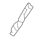 9555595870103C - Body: Water Deflector Support for Porsche: Cayenne Image