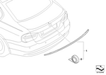 51628044188 - : Primed Rear Spoiler for BMW Image