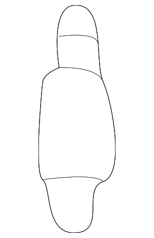 4486684 - : Light Bulb (Sunvisor) for Saab: 9-3, 9-5 Image