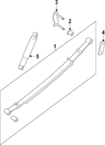 170082Z20 - : Shock Absorber for Suzuki Image