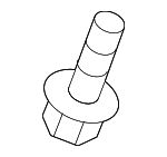 RYQ500070 - Body: Rocker Molding Retainer Clip for Land-Rover Image