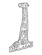 8625191 - Body: Inner Pillar for Volvo: S70, V70 Image