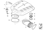 11617838010 - Engine: Air Collector for BMW Image