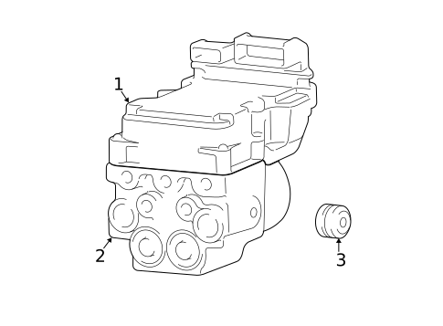 ABS Components for 2003 Dodge Ram 3500 #0