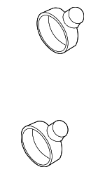 6F903193A - Electrical: Rear Cap for Audi: A3, A3 Quattro, A4, A4 Quattro, A5, A5 Quattro, Q5, TT, TT Quattro, TT RS Quattro, TTS Quattro Image