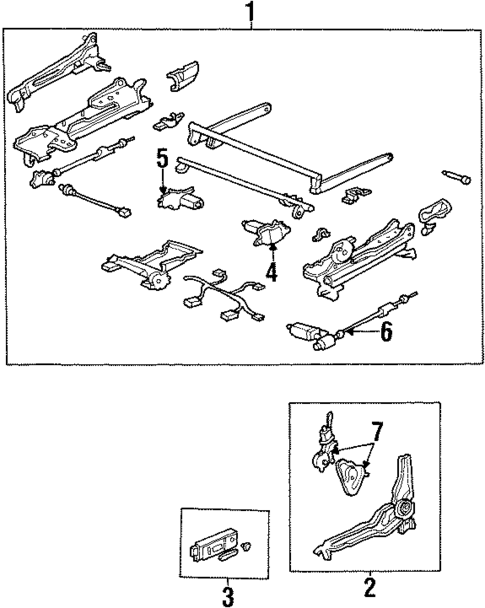 Tracks & Components for 1997 Acura TL #0