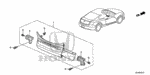 90130SCC300 - Electrical/Exhaust/Heater/Fuel: BOLT-WASHER (5X13) for Honda Image