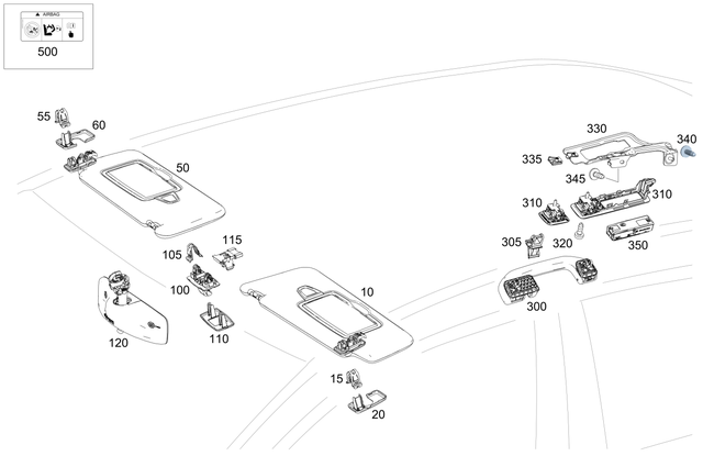 998110107 - Covering and Lining: Cover, Swivel Bearing for Mercedes-Benz: 180A, 180b, 220a, 350SD, A220, A35 AMG, AMG GT 43, AMG GT 53, AMG GT 63, AMG GT 63 S, AMG GT 63 S E Performance, B Electric Drive, B250e, C350e, C400, C43 AMG, C450 AMG, C63 AMG, C63 AMG S, CLA250, CLA35 AMG, CLA45 AMG, CLA45 AMG S, CLS450, CLS53 AMG, E300, E350, E400, E43 AMG, E450, E53 AMG, E63 AMG S, EQB 250+, EQB 300, EQB 350, GL350, GL450, GL550, GL63 AMG, GLA250, GLA35 AMG, GLA45 AMG, GLB250, GLB35 AMG, GLC300, GLC43 AMG, GLC63 AMG, GLC63 AMG S, GLE300d, GLE350, GLE400, GLE43 AMG, GLE450, GLE450 AMG, GLE450e, GLE53 AMG, GLE550e, GLE580, GLE63 AMG, GLE63 AMG S, GLS350d, GLS450, GLS550, GLS580, GLS63 AMG, Maybach GLS600, Maybach S550, Maybach S560, Maybach S580, Maybach S600, Maybach S650, Maybach S680, ML250, ML350, ML400, ML550, ML63 AMG, S450, S500, S550, S550e, S560, S580, S580e, S600, S63 AMG, S63 AMG E Performance, S65 AMG Image image
