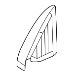 51337940184 - Body: Corner Molding for BMW: 430i, 430i xDrive, M4, M440i, M440i xDrive Image