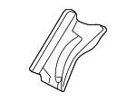 66551SEA000ZZ - Body: Gusset for Acura Image