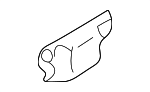 GD7A68418 - Body: Door Trim Panel Spacer for Mazda: 626 Image