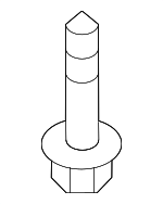 N91231201 - Engine: Side Support Mount Bolt for Volkswagen: Arteon, Atlas, Atlas Cross Sport, e-Golf, Golf, Golf Alltrack, Golf R, Golf SportWagen, GTI, Jetta, Taos, Tiguan Image