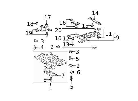 Splash Shields for 2011 Lexus IS F #0
