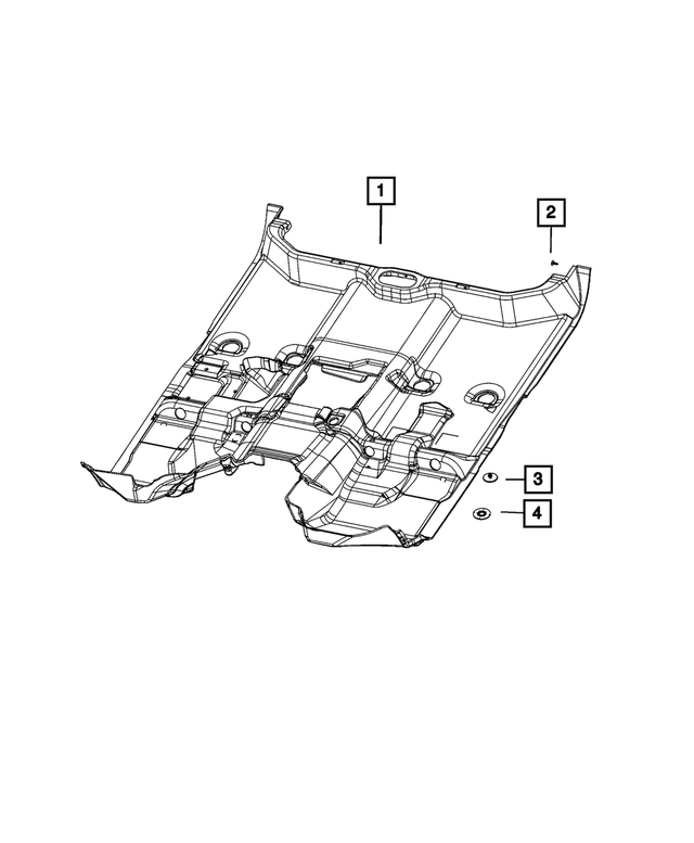 « 6RN23RN8AG – Interior Trim : Plancher Avant Carpette pour Mopar Image »