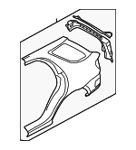 32007403 - Body: Quarter Panel for Saab: 9-2X Image