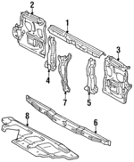1992-1997 Toyota Land Cruiser - Splash Shield