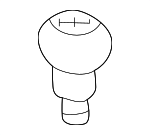 3B0711113LFXZ - Body: Shift Knob for Volkswagen Image