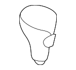 3B1713139NR08 - Body: Shift Knob for Volkswagen Image