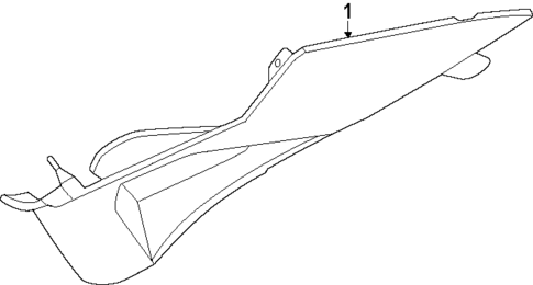 Interior Trim - Quarter Panels for 2023 Hyundai Ioniq 6 #0