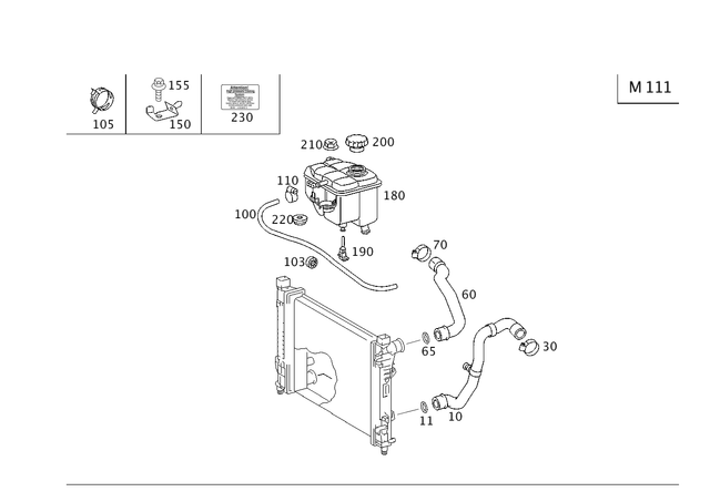 2035012782 - : Hose for Mercedes-Benz Image