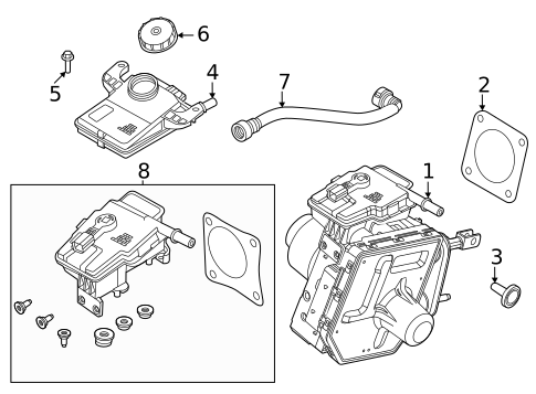 Hardware, Fasteners & Fittings for 2021 Ford Mustang Mach-E #0
